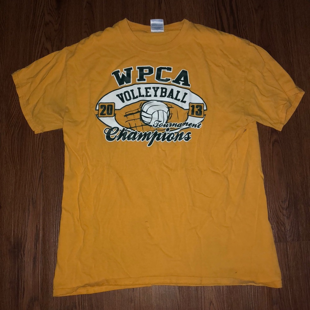 “WPCA VOLLEYBALL TOURNAMENT CHAMPIONS” t-shirt